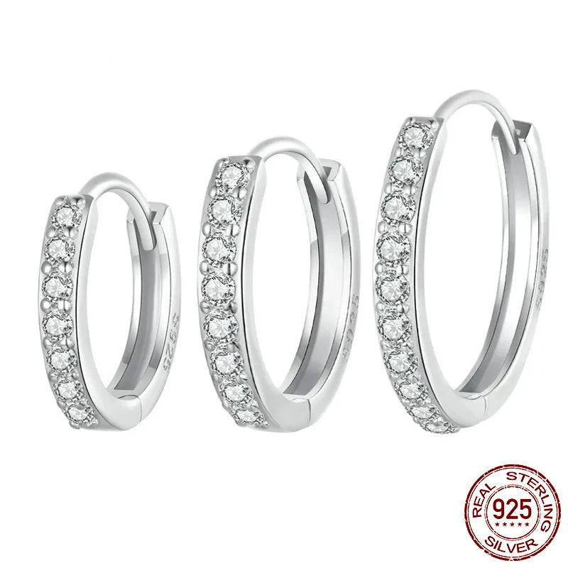 Classic Huggie Hoop Earrings