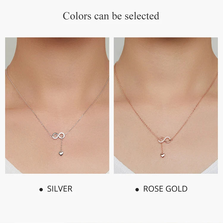 Juliet- Infinity Love Pendant Necklace