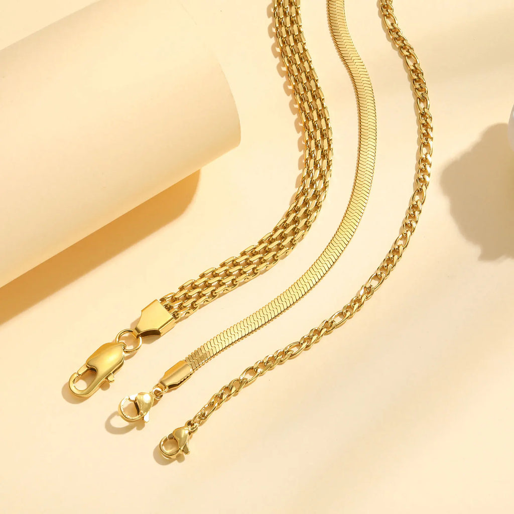 Alura Bracelets 
Waterproof Stainless Steel Chain Bracelets