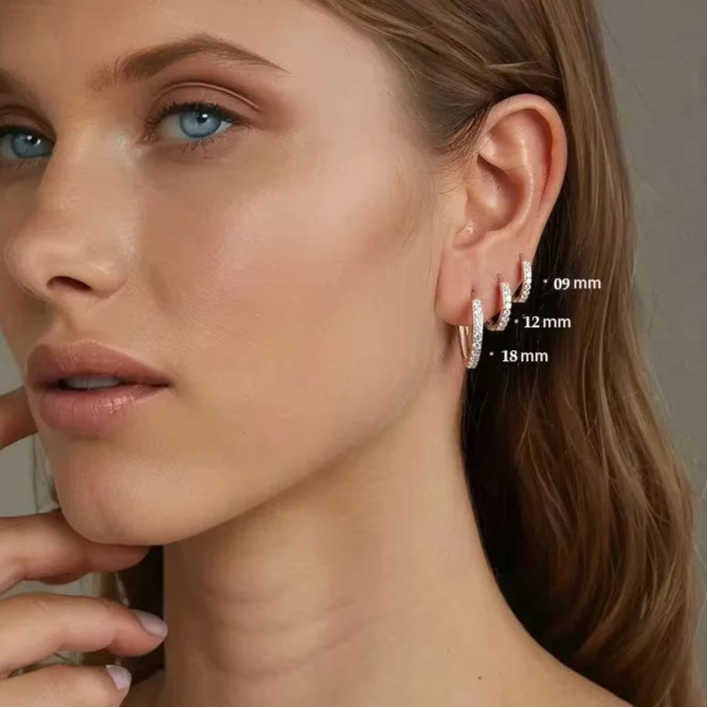 Classic Huggie Hoop Earrings
