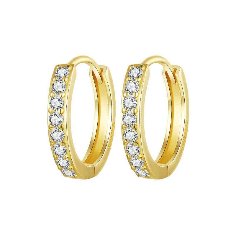Classic Huggie Hoop Earrings